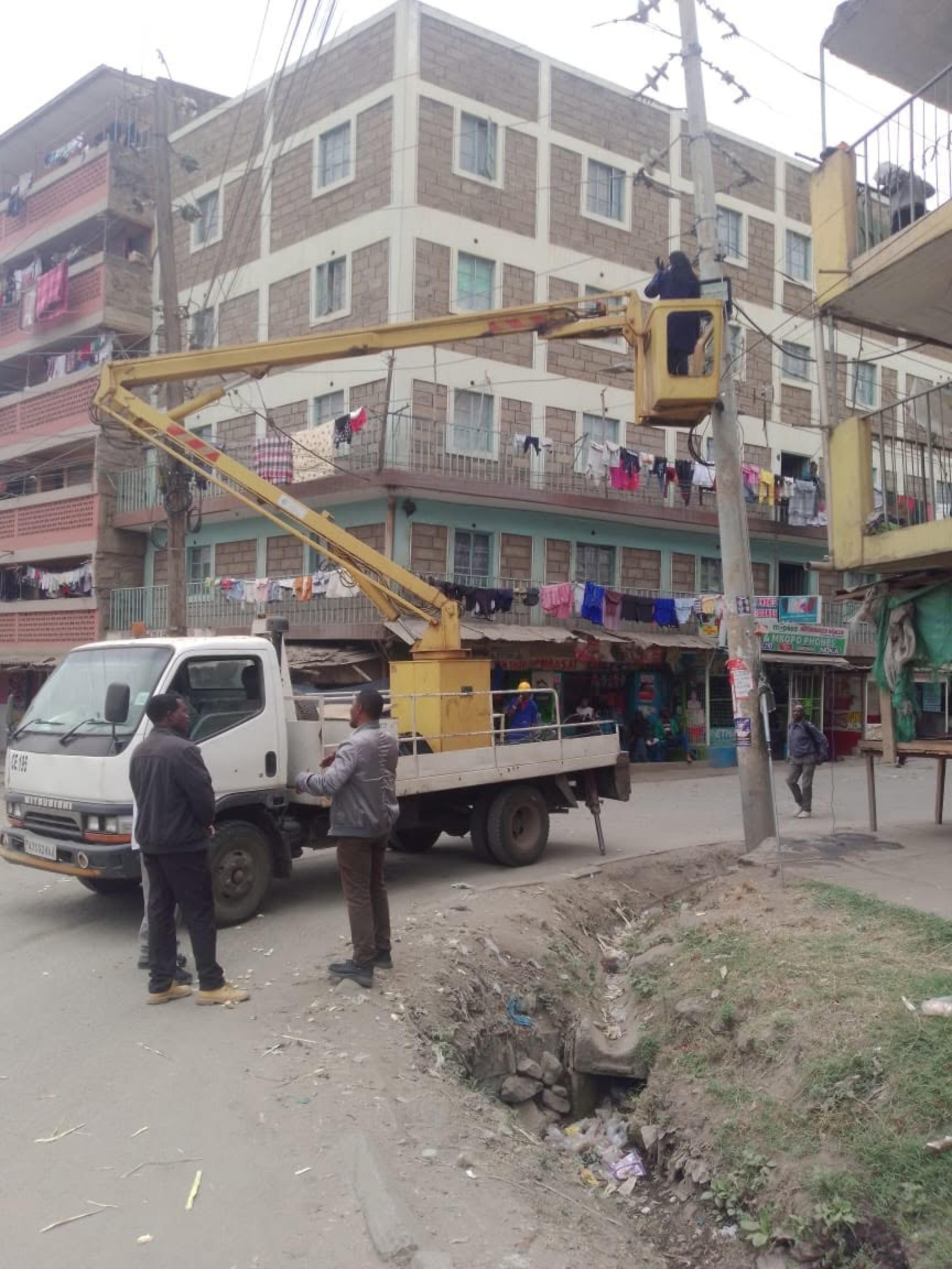 Solar High-Mast Lighting Project Expanded to Kayole South & Matopeni
